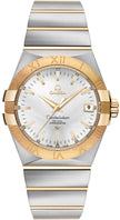 OMEGA Constellation 35Mm Two-Tone Silver Dial Luxury Watch 123.20.35.20.02.002 1