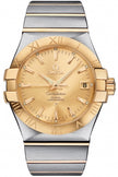 OMEGA Constellation Gold Dial Dress Watch 123.20.35.20.08.001 1