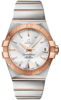 OMEGA Constellation Steel & 18K Rose Gold Men'S Watch 123.20.38.21.02.001 1