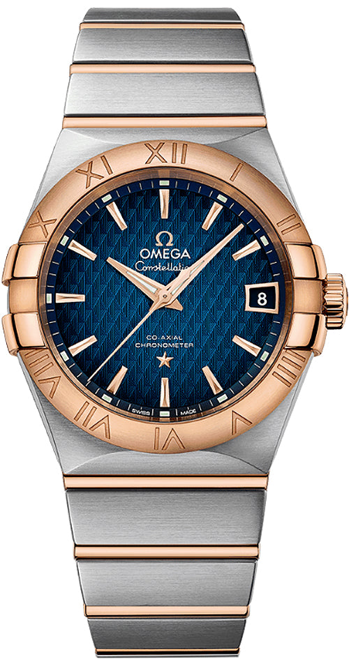 OMEGA Constellation Blue Dial Luxury Watch 123.20.38.21.03.001 1