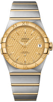 OMEGA Constellation 18K Gold & Steel Luxury Watch 123.20.38.21.08.002 1