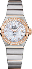 OMEGA Constellation Steel & 18K Rose Gold Women'S Watch 123.25.27.20.55.001 1