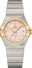 OMEGA Constellation Coral Mother Of Pearl Dial Women'S Watch 123.25.27.20.57.005 1