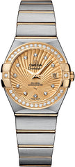 OMEGA Constellation Diamond Champagne Dial Women'S Watch 123.25.27.20.58.001 1