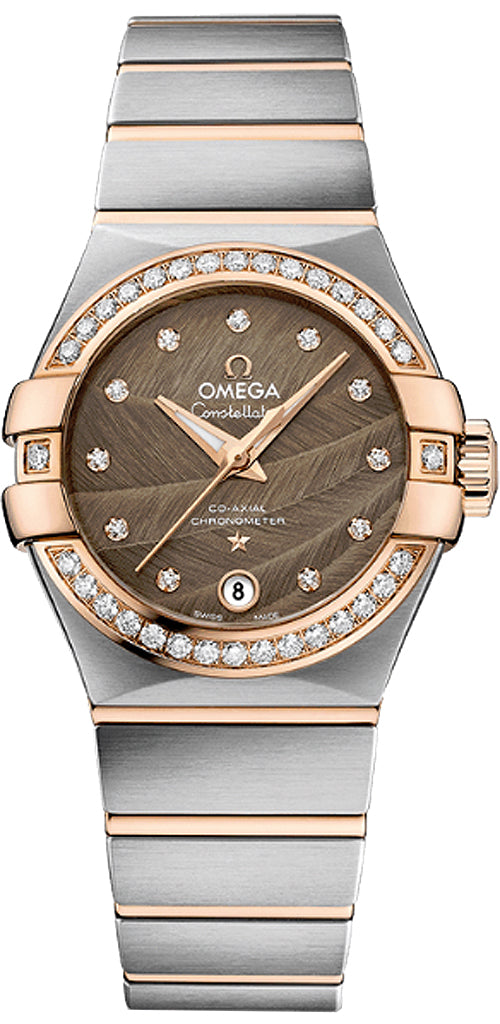 OMEGA Constellation Rose Gold & Steel Women'S Watch 123.25.27.20.63.001 1