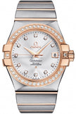OMEGA Constellation Silver Diamond Men'S Watch 123.25.35.20.52.001 1
