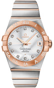 OMEGA Constellation Silver Diamond Dial Men'S Watch 123.25.38.21.52.003 1