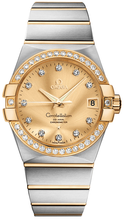 OMEGA Constellation Champagne Dial Men'S Luxury Watch 123.25.38.21.58.001 1