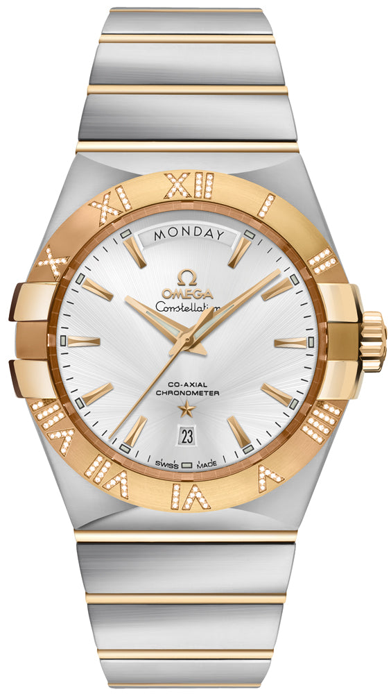 OMEGA Constellation Day-Date Diamond Men'S Watch On Sale 123.25.38.22.02.002 1