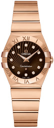OMEGA Constellation Brown & Diamond Dial Women'S Luxury Watch 123.50.27.60.63.002 1
