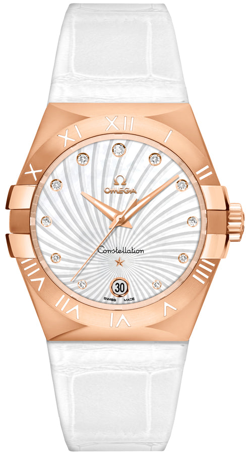 OMEGA Constellation 35Mm Rose Gold Women'S Watch 123.53.35.60.52.001 1