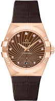 OMEGA Constellation Brown Diamond Dial Women'S Watch 123.53.35.60.63.001 1