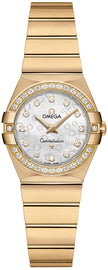 OMEGA Constellation Diamond & Solid Yellow Gold Ladies Luxury Watch 123.55.24.60.55.016 1