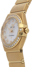 OMEGA Constellation Diamond & Solid Yellow Gold Ladies Luxury Watch 123.55.24.60.55.016 2
