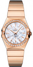 OMEGA Constellation Rose Gold Diamond Women'S Watch 123.55.27.60.55.006 1