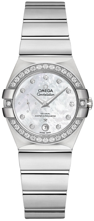 OMEGA Constellation Diamond Bezel Women'S Watch 127.15.27.20.55.001 1