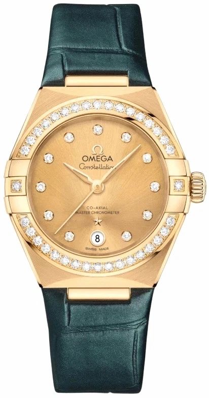 OMEGA Constellation Yellow Dial Yellow Gold Women'S Watch 131.58.29.20.58.001 1