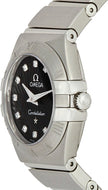 OMEGA Constellation 24Mm Diamond Dial Women'S Watch 123.10.24.60.51.001 2