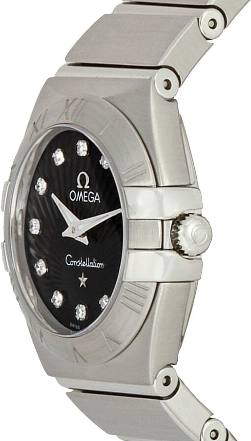 OMEGA Constellation 24Mm Diamond Dial Women'S Watch 123.10.24.60.51.001 2