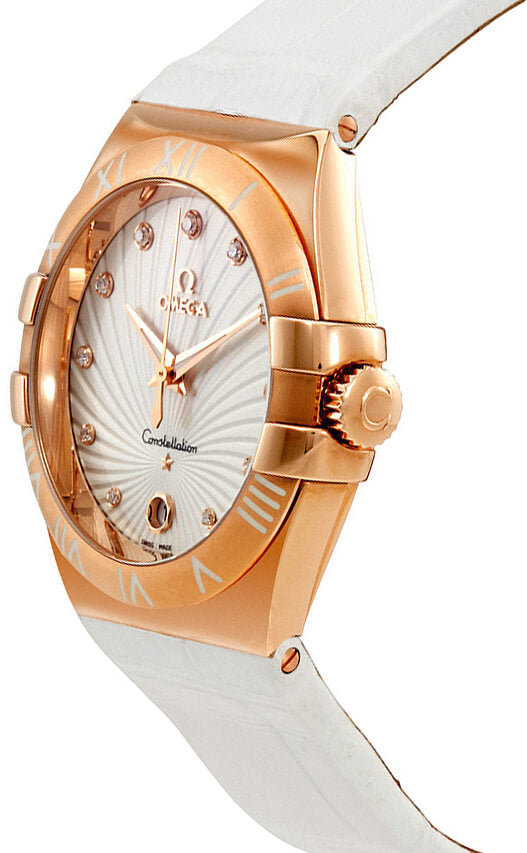 OMEGA Constellation 35Mm Rose Gold Women'S Watch 123.53.35.60.52.001 2