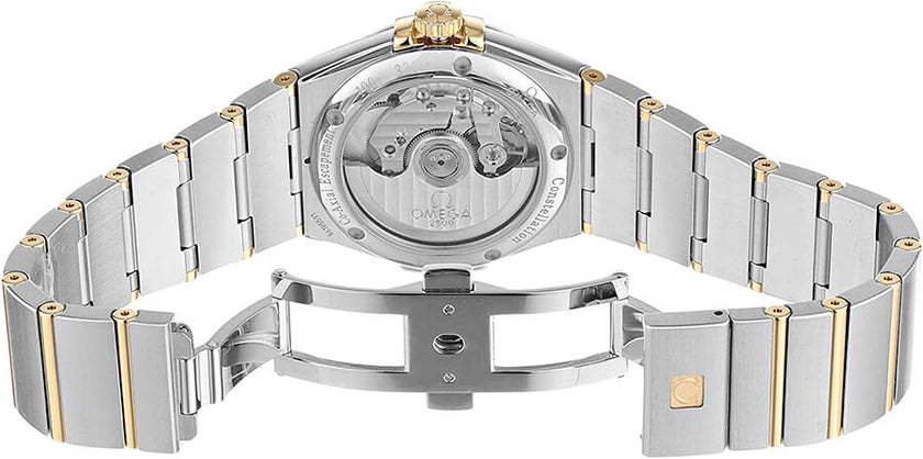 OMEGA Constellation 35Mm Two-Tone Silver Dial Luxury Watch 123.20.35.20.02.002 3