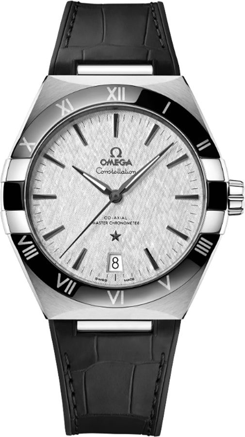OMEGA Constellation Black Ceramic Bezel Men'S Watch 131.33.41.21.06.001 1