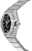 OMEGA Constellation Black Dial Diamond 27Mm Women'S Watch 123.15.27.20.51.001 2
