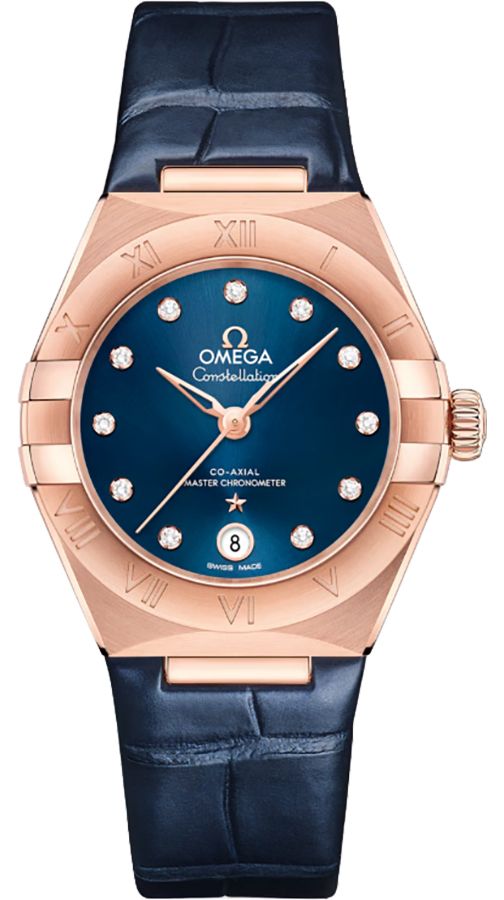 OMEGA Constellation Blue Diamond Dial Women'S Watch 131.53.29.20.53.002 1