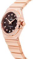 OMEGA Constellation Brown Dial 18K Rose Gold Luxury Watch 123.55.27.60.63.002 2