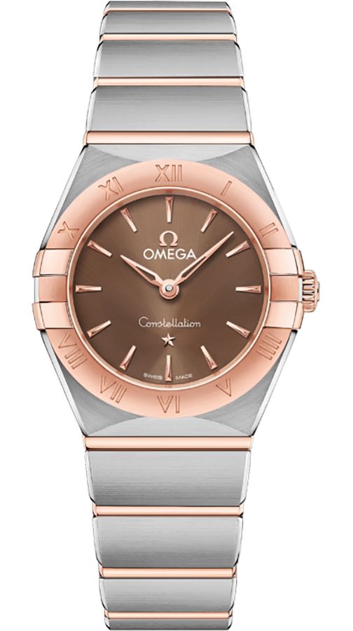 OMEGA Constellation Brown Dial Quartz Women'S Watch 131.20.25.60.13.001 1