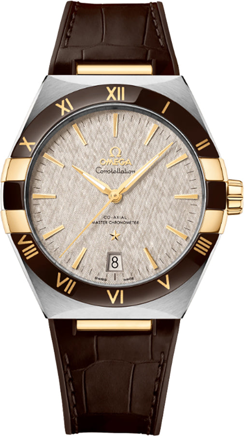 OMEGA Constellation Ceramic Steel Yellow Gold Men'S Watch 131.23.41.21.06.002 1
