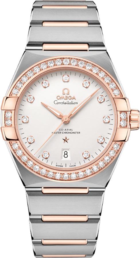 OMEGA Constellation Diamond Bezel Men'S Watch 131.25.39.20.52.001 1