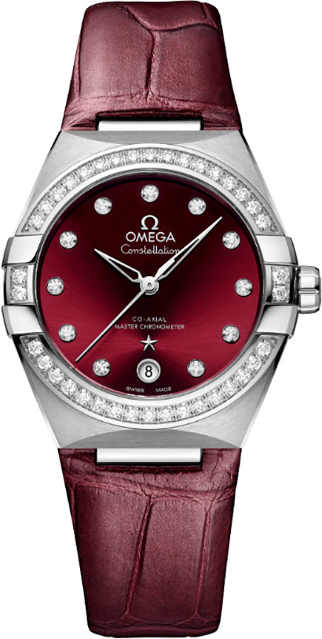 OMEGA Constellation Diamond Bezel Unisex Watch 131.18.36.20.61.001 1