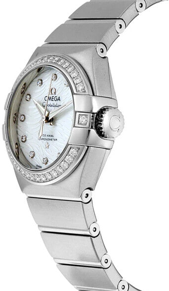 OMEGA Constellation Diamond Women'S Watch 123.15.27.20.55.003 2