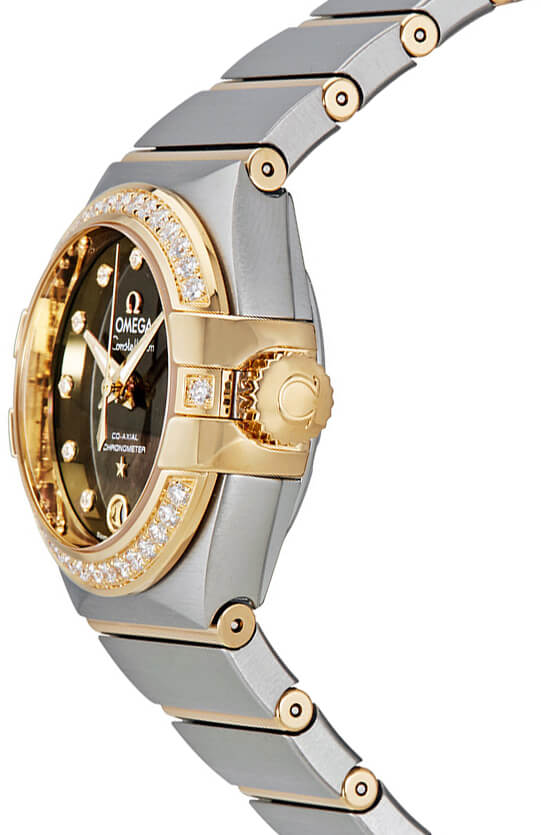 OMEGA Constellation Tahiti Dial Luxury Women'S Watch 123.25.27.20.57.007 2