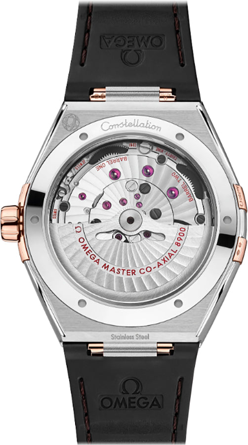 OMEGA Constellation Burgundy Dial Automatic Men'S Watch 131.23.41.21.11.001 2