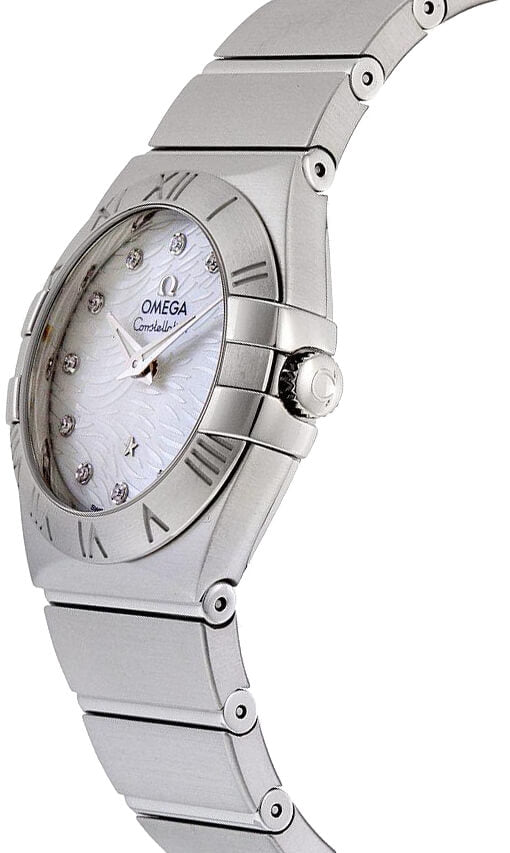 OMEGA Constellation Quartz 27Mm Women'S Watch 123.10.27.60.55.004 2