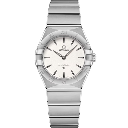 [Brand New] Omega Constellation Manhattan Brush Quartz 131.10.28.60.02.001 28mm