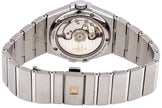 OMEGA Constellation Silver Dial Diamond Men'S Luxury Watch 123.15.35.20.52.001 2