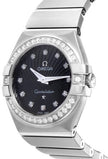 OMEGA Constellation Steel Diamond Women'S Watch 123.15.27.60.51.001 2