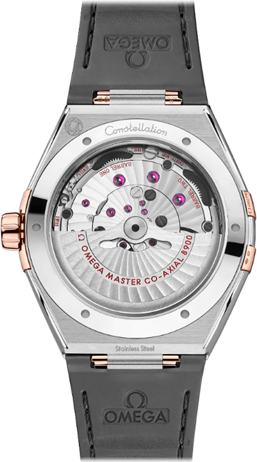 OMEGA Constellation Steel Rose Gold Ceramic Men'S Watch 131.23.41.21.06.001 2