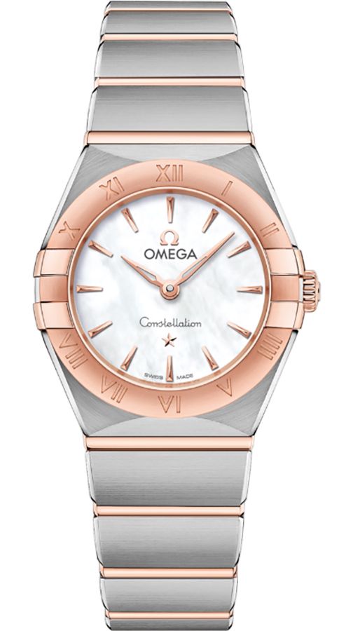 OMEGA Constellation Steel & Rose Gold Women'S Watch 131.20.25.60.05.001 1