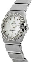 OMEGA Constellation White Mother Of Pearl Dial 24Mm Women'S Watch 123.15.24.60.05.001 2