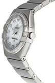 OMEGA Constellation White Mother Of Pearl Diamond Women'S Watch 123.15.27.60.55.002 2