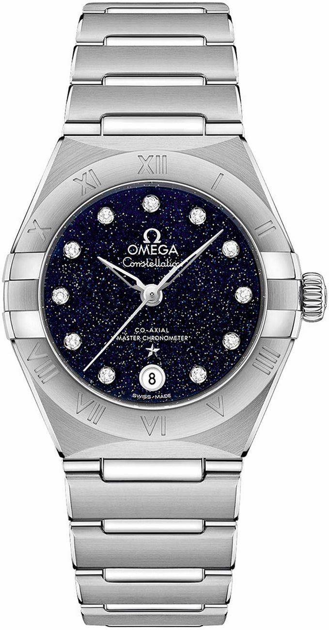 OMEGA Constellation Blue Aventurine Women'S Watch 131.10.29.20.53.001 1