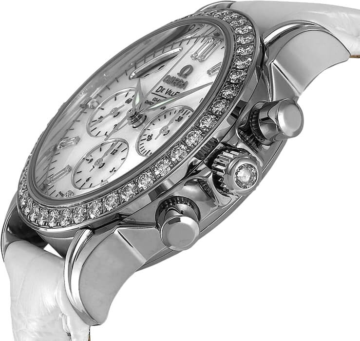 OMEGA De Ville Solid Gold Diamond Women'S Watch 4679.75.36 2