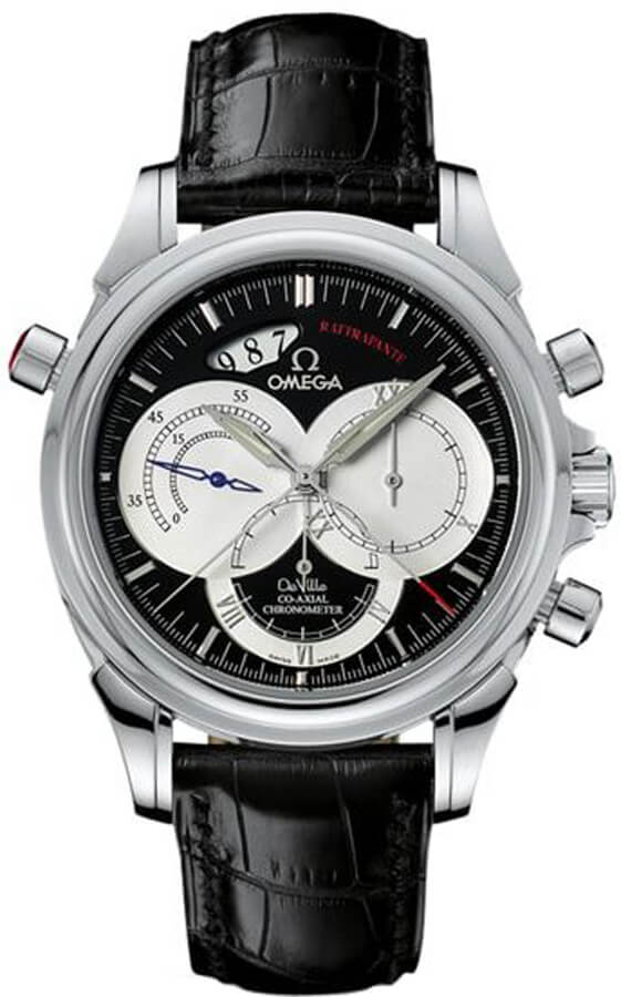 OMEGA De Ville Chronoscope Co-Axial Rattrapante Men'S Watch 4847.50.31 1