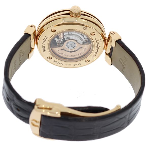 OMEGA De Ville Ladymatic Solid 18K Rose Gold 34Mm Watch 425.63.34.20.51.001 4