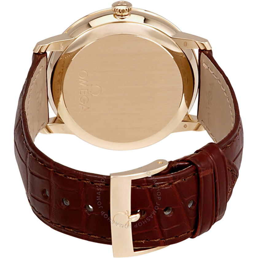 OMEGA De Ville Prestige 18K Yellow Gold Men'S Watch 424.53.40.20.02.002 2