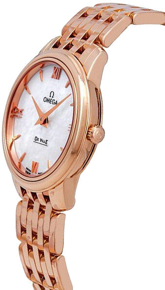 OMEGA De Ville Prestige 27.4Mm Red Gold Women'S Watch 424.50.27.60.05.002 2